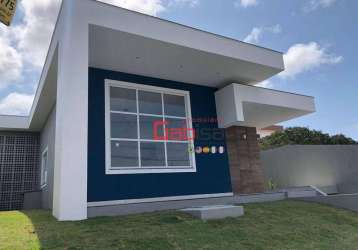 Casa com 3 dormitórios à venda, 144 m² por r$ 750.000,00 - dunas do peró - cabo frio/rj