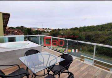 Casa com 3 dormitórios à venda, 100 m² por r$ 400.000,00 - peró - cabo frio/rj