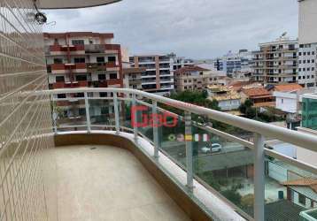 Cobertura com 4 dormitórios à venda, 200 m² por r$ 1.390.000,00 - braga - cabo frio/rj