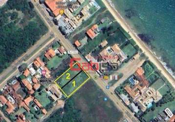 Terreno à venda, 1900 m² por r$ 1.900.000,00 - marina - armação dos búzios/rj