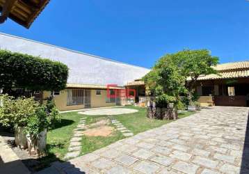 Casa com 4 dormitórios à venda, 235 m² por r$ 850.000,00 - parque burle - cabo frio/rj