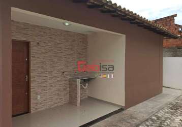 Casa com 3 dormitórios à venda, 70 m² por r$ 361.000,00 - fleixeira - são pedro da aldeia/rj