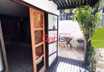 Casa com 4 dormitórios à venda, 140 m² por r$ 900.000 - geribá - armação dos búzios/rj