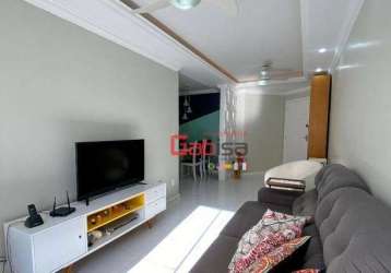 Apartamento com 2 dormitórios à venda, 75 m² por r$ 420.000,00 - braga - cabo frio/rj