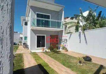 Casa com 3 dormitórios à venda, 144 m² por r$ 850.000 - vila sao pedro - são pedro da aldeia/rj