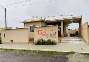 Casa com 3 dormitórios à venda, 110 m² por r$ 585.000,00 - são matheus - são pedro da aldeia/rj