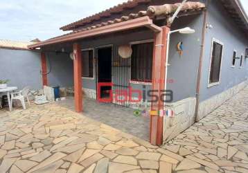 Casa com 2 dormitórios à venda, 78 m² por r$ 280.000,00 - verão vermelho (tamoios) - cabo frio/rj