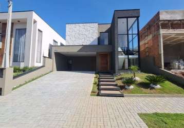 Casa com 3 dormitórios à venda, 272 m² por r$ 1.850.000,00 - condomínio buona vita - atibaia/sp