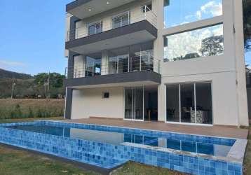 Casa com 5 dormitórios, 550 m² - venda por r$ 5.500.000,00 ou aluguel por r$ 25.000,00/mês - condominio porto atibaia - atibaia/sp