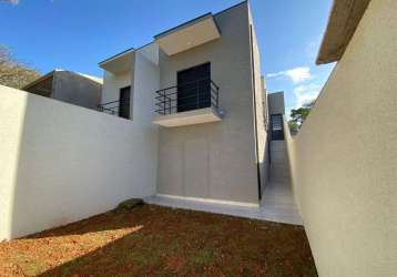 Casa com 2 dormitórios à venda, 60 m² por r$ 490.000 - campos de atibaia - atibaia/sp