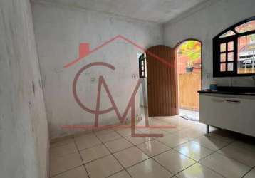 Casa para locação em mauá, vila falchi, 1 dormitório, 1 banheiro