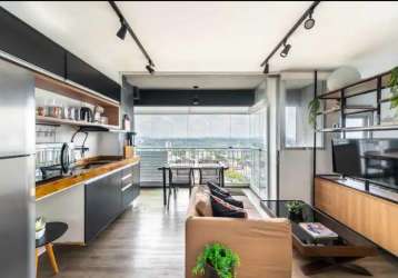 Próx. metrô vila madalena / cobertura alto padrão moderna mobiliada - 74m², 1 dorm, 1 vaga - área de lazer fantástica