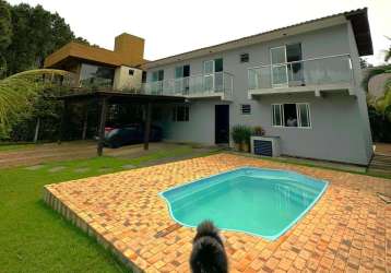 Casa em condomínio fechado com 5 quartos à venda na vereador laudelino antônio teixeira, 1668, zona rural, garopaba, 107 m2 por r$ 1.380.000