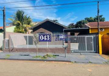 Ampla casa em amplo terreno no jd. acapulco em londrina