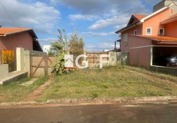 Terreno em condomínio fechado à venda na rua dos manacás, 100, betel, paulínia por r$ 430.000