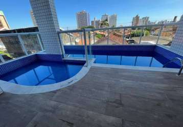 Apartamento com suíte 230m da praia - maracanã - praia grande