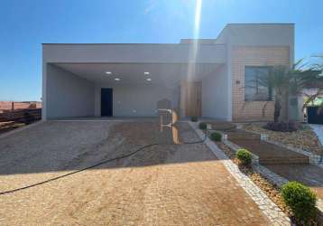 Casa com 3 dormitórios à venda, 198 m² por r$ 1.740.000,00 - condomínio residencial santorini - paulínia/sp