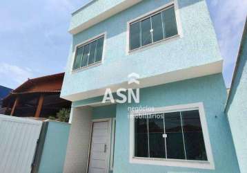 Casa com 3 dormitórios à venda, 100 m² por r$ 400.000,00 - cidade beira mar - rio das ostras/rj