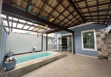 Casa com 4 dormitórios à venda, 127 m² por r$ 499.000,00 - extensão do bosque - rio das ostras/rj