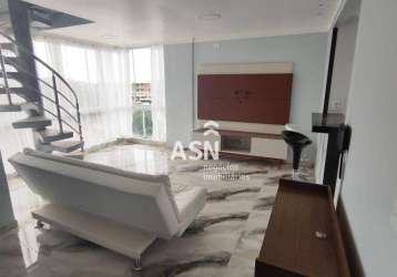 Cobertura com 2 dormitórios à venda, 115 m² por r$ 449.900,00 - village rio das ostras - rio das ostras/rj