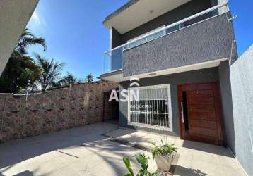 Casa com 5 dormitórios à venda, 223 m² por r$ 680.000,00 - verdes mares - rio das ostras/rj