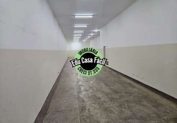 Salão para locação om metragem de 400m² com excelente preço.