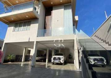 Casa 4 dormitórios, 549 m², r$ 4.500.000 - city uberlândia, uberlândia/mg