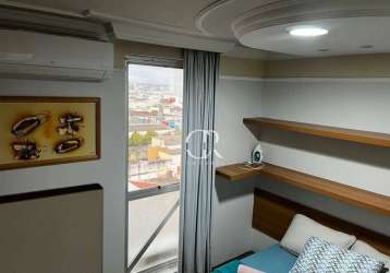 Flat 1 dormitório para alugar, r$ 2.400 - cazeca - uberlândia/mg