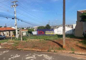 Terreno de esquina à venda, 318,66 m² por r$ 250.000 - conjunto café - londrina/pr