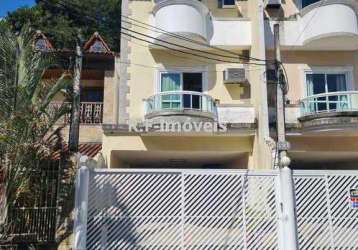 Casa em condomínio fechado com 4 quartos à venda na rua arci de farias, vila valqueire, rio de janeiro, 227 m2 por r$ 1.100.000