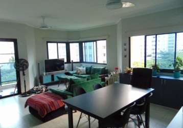 Flat com 3 dormitórios à venda, 112 m² por r$ 800.000,00 - pitangueiras - guarujá/sp