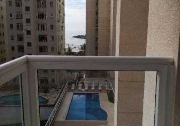 Apartamento com 3 dormitórios à venda, 105 m² - pitangueiras - guarujá/sp