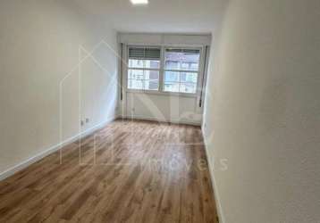 Apartamento para venda em santos, pompéia, 1 dormitório, 2 banheiros, 1 vaga