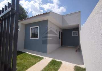 Casa com 2 quartos à venda na rua irene rosseto, campo de santana, curitiba, 44 m2 por r$ 300.000