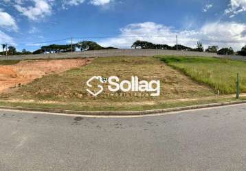 Terreno em condomínio à venda, recanto das palmas - vinhedo/sp