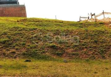 Terreno em condomínio à venda, condomínio campo de toscana - vinhedo/sp