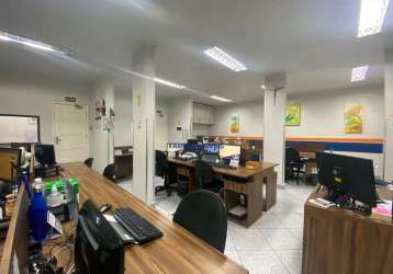 Sala comercial com 6 salas para alugar na rua martim afonso, --, centro, são vicente por r$ 10.000