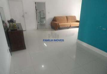 Apartamento com 3 quartos à venda na rua major santos silva, --, embaré, santos por r$ 657.000