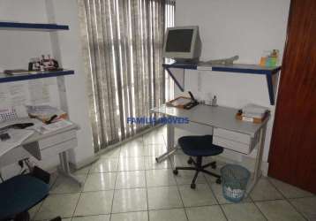 Sala comercial com 5 salas à venda na riachuelo, --, centro, santos por r$ 180.000