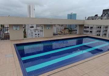 Flat com 1 quarto à venda na rua joão ramalho, --, centro, são vicente por r$ 150.000