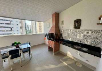 Apartamento duplex com 2 quartos- suite à venda, 100 m² por r$ 450.000 - setor negrão de lima - goiânia/go