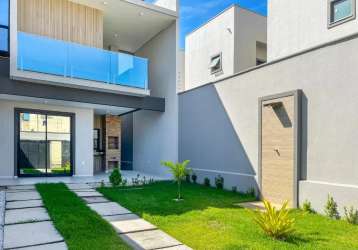 Casa duplex no edson queiroz com 4 suítes