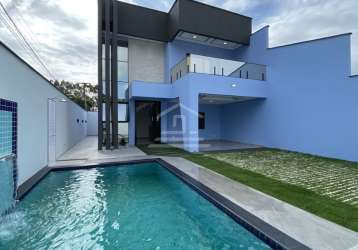 Casa 147m² no araçagy piscina 03 quartos