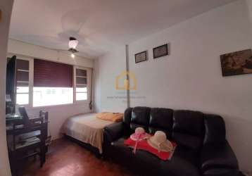 Apartamento com 1 dormitório à venda,  por r$ 170.000 - itararé - são vicente/sp