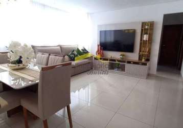 Apartamento à venda, 3 quartos, 1 suíte, 2 vagas, havaí - belo horizonte/mg