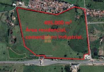 Área à venda, 495000 m² por r$ 42.450.000,00 - jardim padre rodolfo - pindamonhangaba/sp