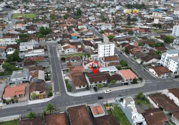 Sobrado à venda, com sala comercial, iririú, joinville, sc,  aceita permuta por casa em baln. barra