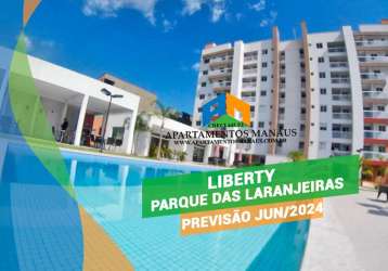 Lançamento nova torre liberty 2 ou 3 quartos parque das laranjeiras