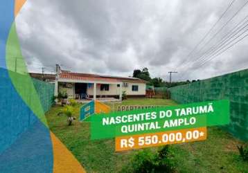 Residencial nascentes do tarumã terreno de 425m² tarumã