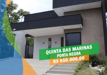 Apartamento com 4 quartos à venda na avenida frederico baird, 12, ponta negra, manaus, 250 m2 por r$ 850.000